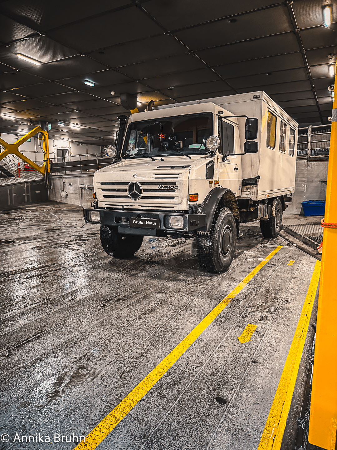 Karls erste Fährfahrt